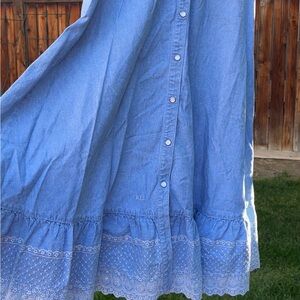 Vintage Ralph Lauren denim skirt
